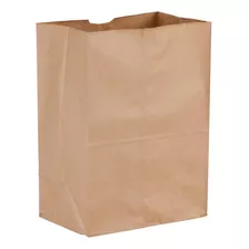 Bolsa De Papel 1/8 (100 Pzs) Para Super O Comida Para Llevar