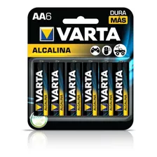 Pilas Alcalina Varta Aa X 6 Und