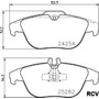 Balatas Disco  Trasera Para Mercedes Benz C280   2008