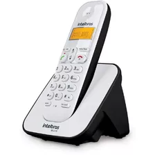 Telefone Sem Fio Intelbras Ts3110 Branco E Preto