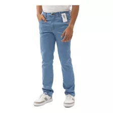 Calça Jeans Masculina Lycra Tradicional Corte Reto