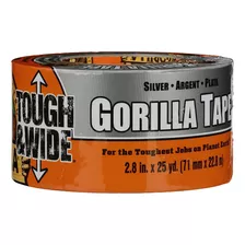 Cinta Adhesiva Plateada Resistente 105680 Gorilla