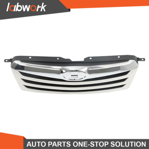 Labwork Front Bumper Grille Chrome For 2010-2012 Subaru  Aaf Foto 2