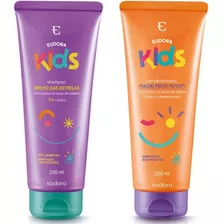 Kit Shampoo E Condicionador Infantil Eudora Kids - 200ml