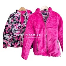 Jaqueta Dupla Face Camuflada/pelos Femina Com Brinde De Fone