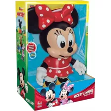 Brinquedo Infantil Boneca Minnie Baby Em Vinil Disney Lider