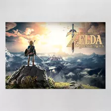 Poster 60x90cm Games Legend Of Zelda Breath Of The Wild 16