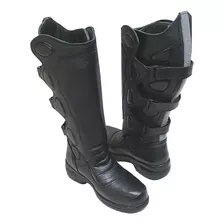 Botas De Moto Btm Supervisor Caña Alta Policias $139