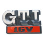 Emblema Generico Vw Golf Gti 16v A2 85-92 Rojo