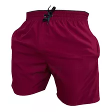 Short Bermuda Dry Fit Treino Corrida Elastano Bike Praia