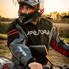 Campera Moto Protecciones 4 Estaciones La Mejor De Argentina