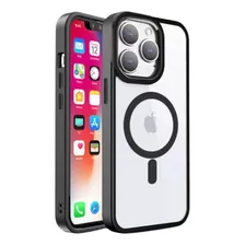 Funda Para iPhone 11 12 13 Pro Max Cromada Compatibl Magsafe