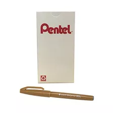 Pentel Arts Sign Pen Touch, Punta De Pincel De Fude, Tinta O