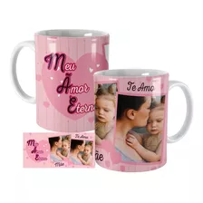 Caneca Personalizada Com Foto Presente Para Mãe Com Dizer 