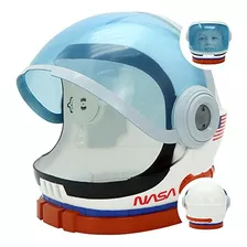 Casco De Astronauta, Casco Espacial Con Visera Móvil Azul, D