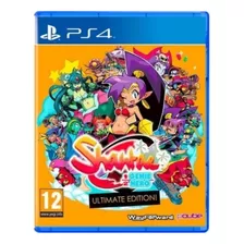 Shantae: Half-genie Hero Ulimate Edition Ps4 Físico Sellado