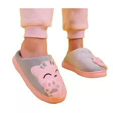 Pantufa Feminina Super Confortável De Gatinho