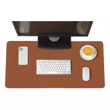 Mouse Pad Gamer Grande 100x48cm Mesa Home Office Couro Pu
