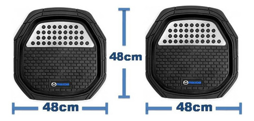 Tapetes 4pz Charola 3d Logo Mazda Tribute 2008 A 2011 2012 Foto 3