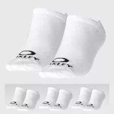 Meia Oakley Essential No Show Kit 3 Pares Branco