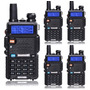2 Radio Uv-9r Plus Walkie Talkies 4800mah,compatible Baofeng