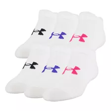 Meia Infantil Under Armour Girls Essential Invisivel - Pacot