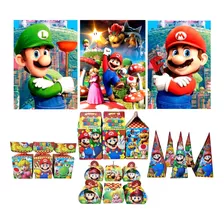 Kit Só Um Bolinho M Mario Bross 43 Item Lembrancinha Mario