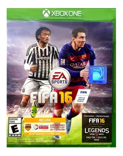 Fifa 16 (Clubes Argentinos) - Xbox One