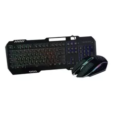 Kit Com Teclado E Mouse Gamer Semi Mecânico Altomex A-638