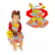 Vestido De Caipirinha Infantil Isabela