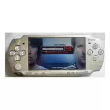 Console Sony Psp Portátil Prata Psp 2000 Original Japonês + Cartão De Memória