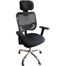 Silla De Oficina Ejecutiva Redentor Pro Col Negro Ergonómica