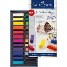 Tiza Pastel Fabercastell Mini 24 Color/soft Pastel