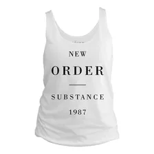 Camiseta Regata Feminina - New Order - Substance - 1987