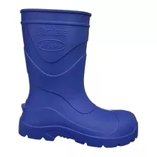 Bota Ultraleve Eva Baspan Azul (galocha) - Leve / Térmica