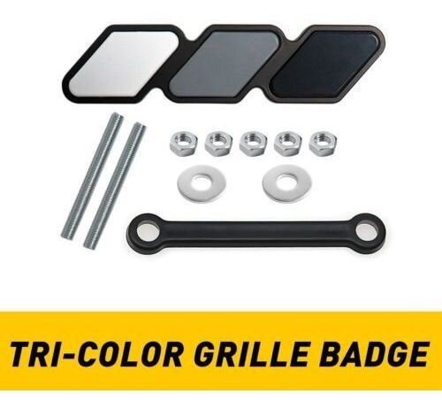 Tri-color Grille Badge Emblem For Toyota Pickup Truck Acr Mb Foto 8