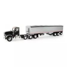 Peterbilt 367 Con Tolva Granelera De Juguete A Escala 1/16