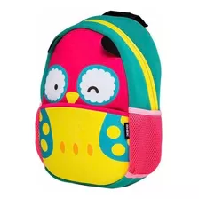 Mochila Neo Kids Maxprint Zoo Corujinha Com Proteção Térmica