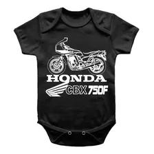 Roupa De Nenê Body Bebê Moto Honda Cbx 750f Hollywood