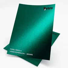 Papel Metalizado A4 - 180 Grs Pacotes Com 25 Folhas