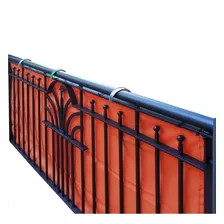 Lona Cobertora Para Rejas Balcones Alambrados Pvc Color