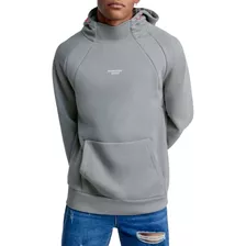 Sudadera Cuello Alto Hardsoda Color Gris Para Hombre 1043490