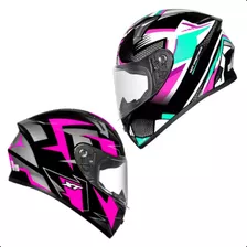 Capacete Ebf Xtroy Ff526 Esportivo C/narigueira Femenino