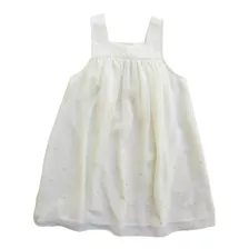 Vestido Juvenil Puc - Na Cor Creme -