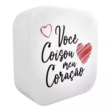 Luminária Box Você Coisou Meu Coração