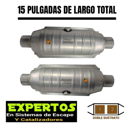 2 Catalizadores Euro4 Max Dodge Ram 2500 Crew R/t V8 5.7l 14 Foto 3