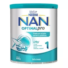 Leche De Fórmula En Polvo Sin Tacc Nestlé Nan Optimal Pro 1 En Lata De 800g - 0 A 6 Meses