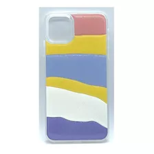 Funda Silicona Colores Pastel Para iPhone 11 12 13 Pro Max