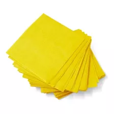 Guardanapos De Papel Luxo Amarelo 20 Unidades