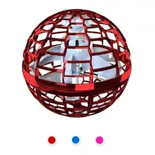 Mini Drone Disco Voador Ufo Infantil Vermelho E0949 Sensor